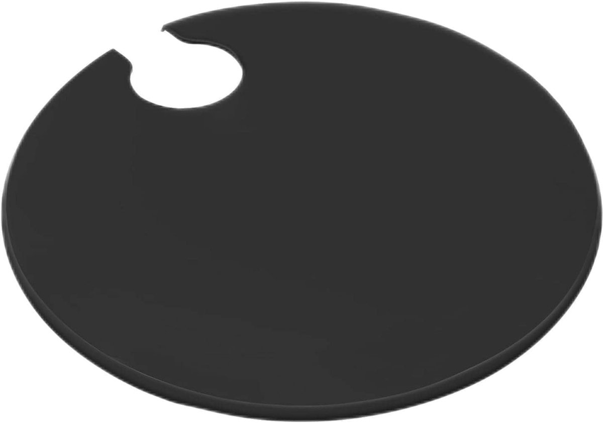 Sous Vide Deksel - Vacuüm Kook Deksel - Gelijkmatige Temperatuur - Minimaliseert Verdamping - Past op 28cm - Zwart