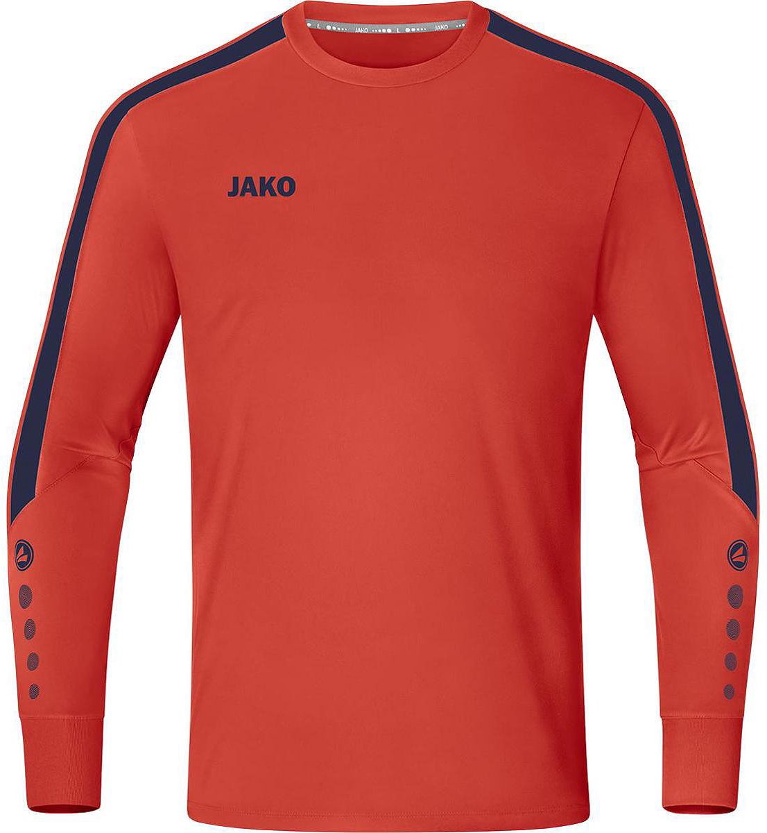 Jako Power Keepershirt Lange Mouw Heren - Flame / Marine | Maat: XXL