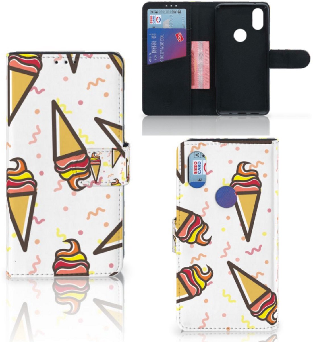 Xiaomi Mi Mix 2s Book Cover Icecream