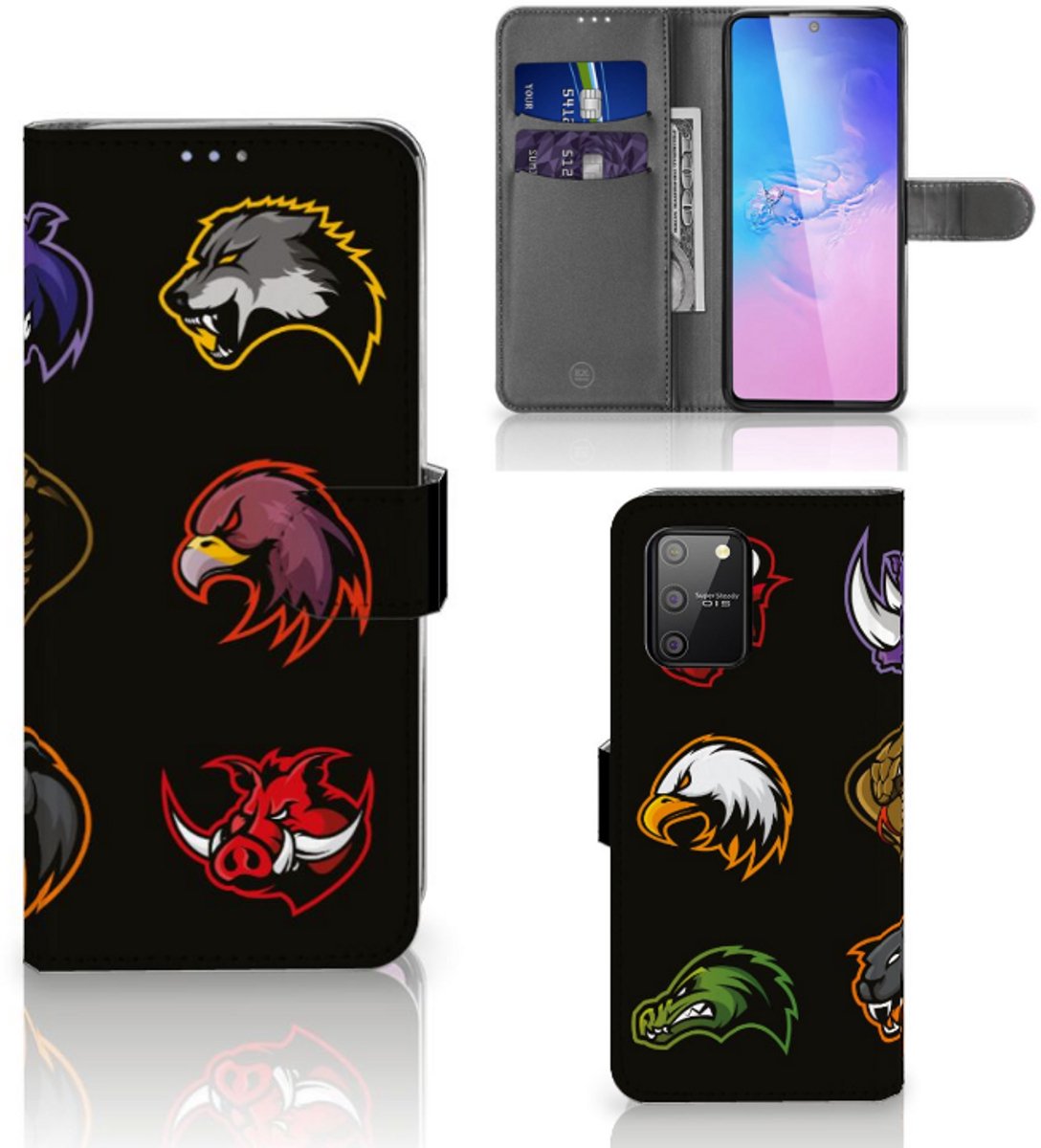 Samsung S10 Lite Leuk Hoesje Cartoon