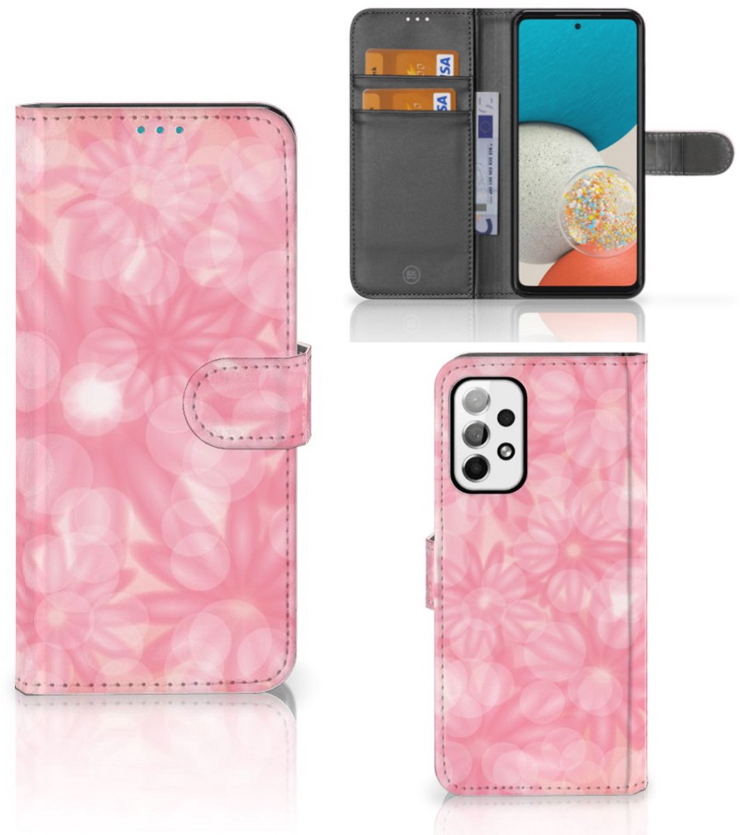 Samsung Galaxy A73 5G Hoesje Spring Flowers