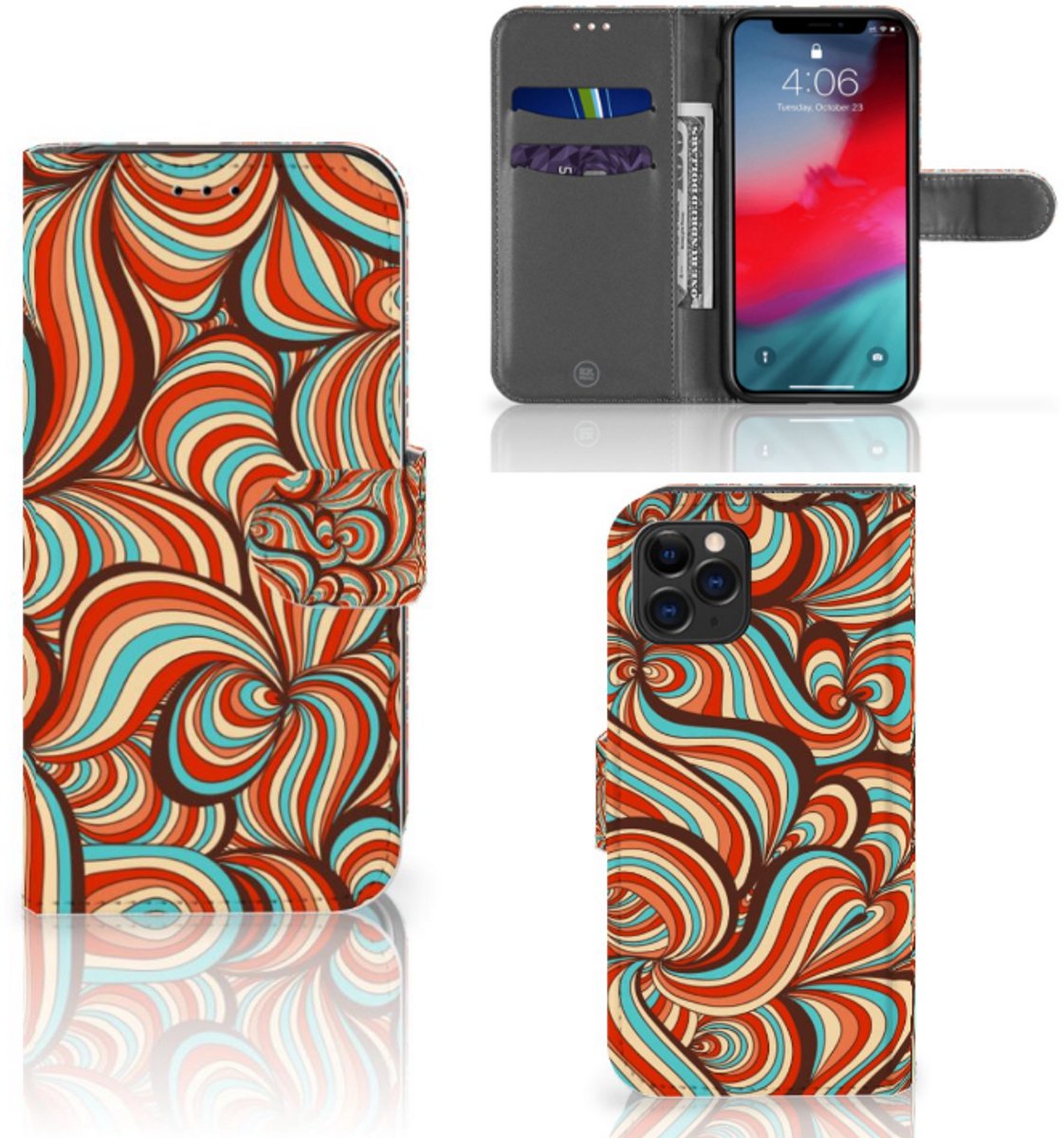 Apple iPhone 11 Pro Hoesje Retro