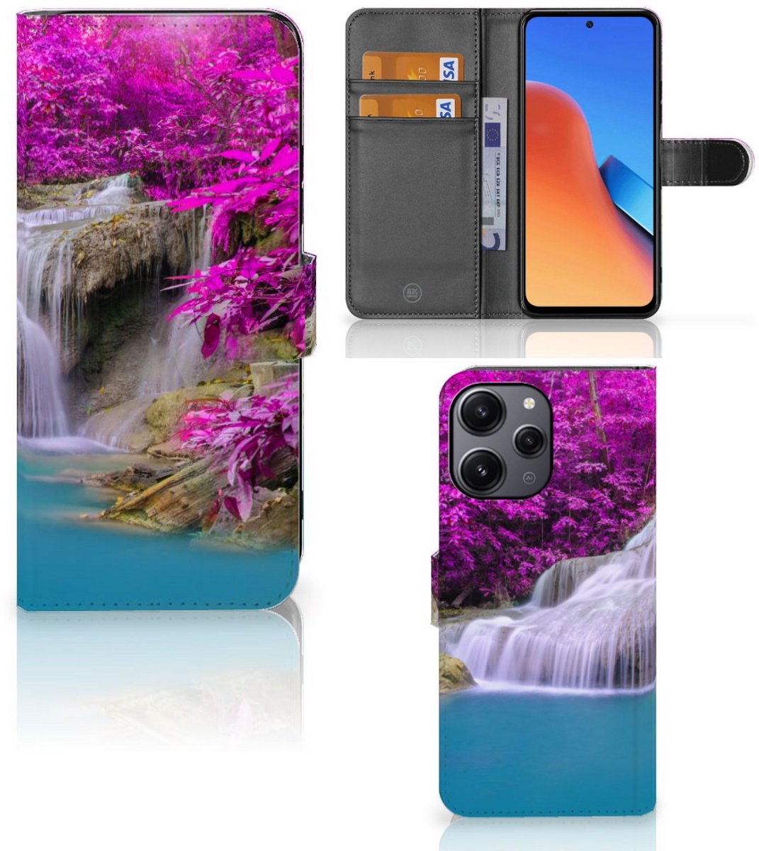 Xiaomi Redmi 12 Flip Cover Waterval