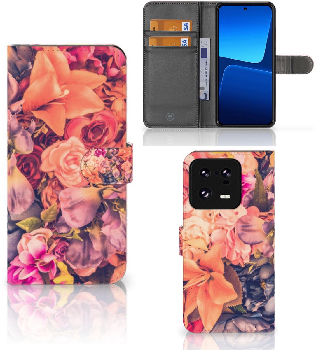 Xiaomi 13 Pro Hoesje Bosje Bloemen