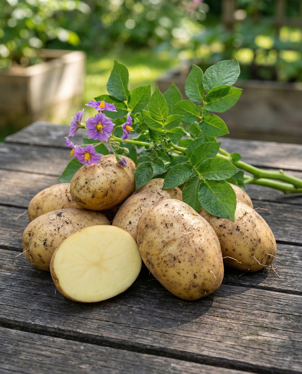Aardappelzaad Soltasia F1 Solanum Tuberosum Eenjarig Paarsbloeiend Vastkokend