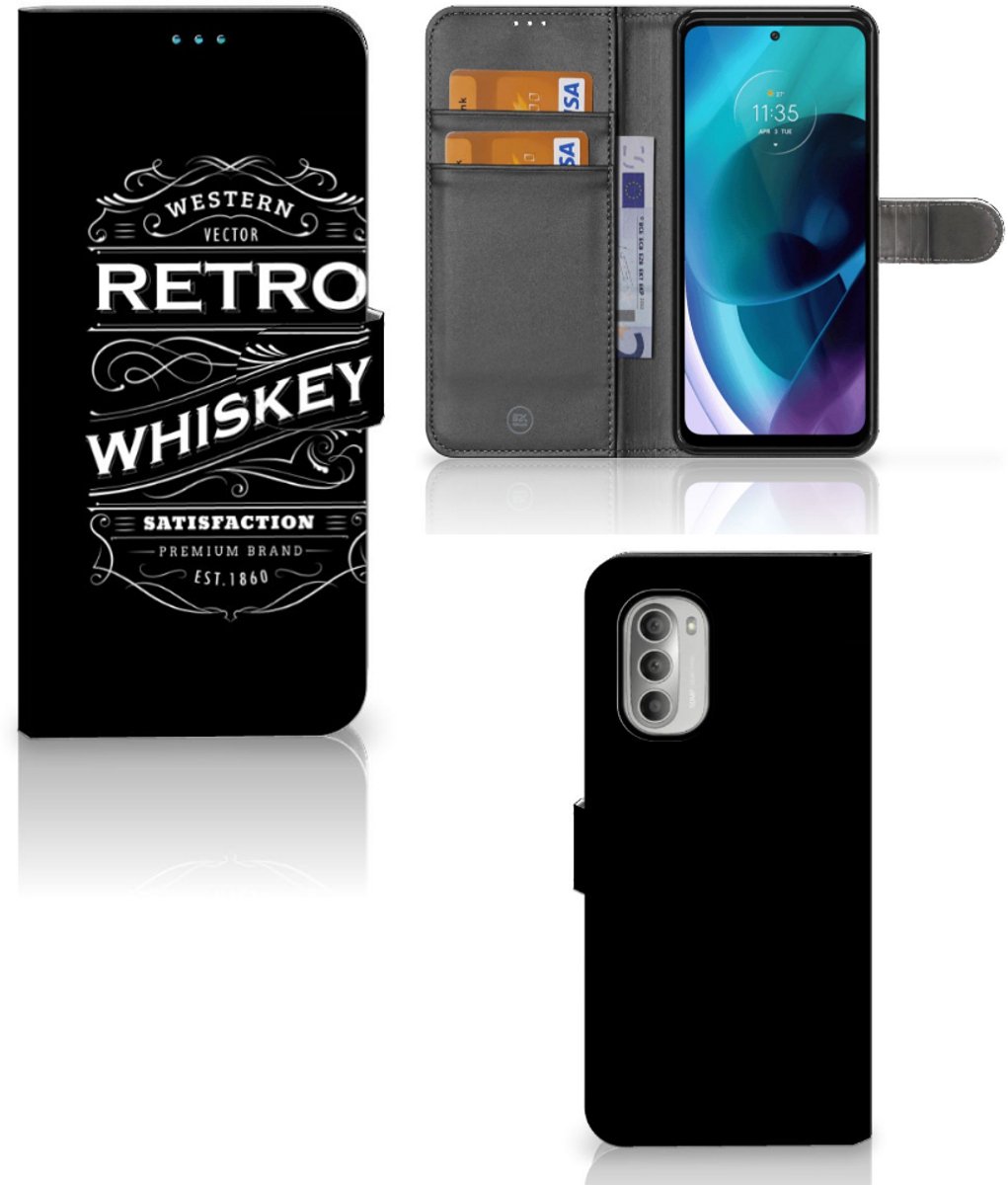 Motorola Moto G51 5G Book Cover Whiskey