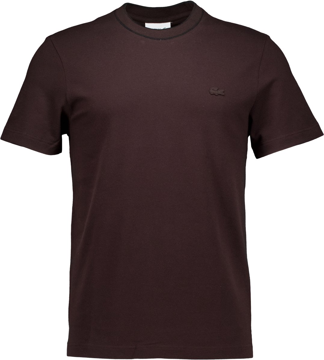 Lacoste Shirt Donkerbruin Lacoste 1ht1 Men’s Tee-shirt T-shirts Donkerbruin Th8174-61