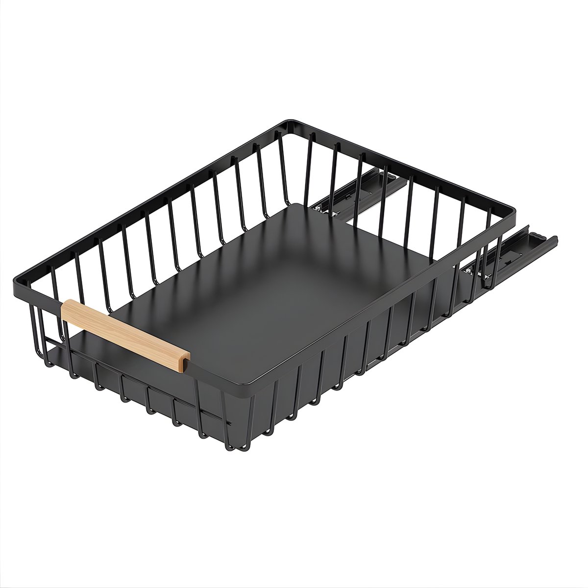 Metalen Opbergrek Set van 2 - Uittrekbare Keuken Organizer