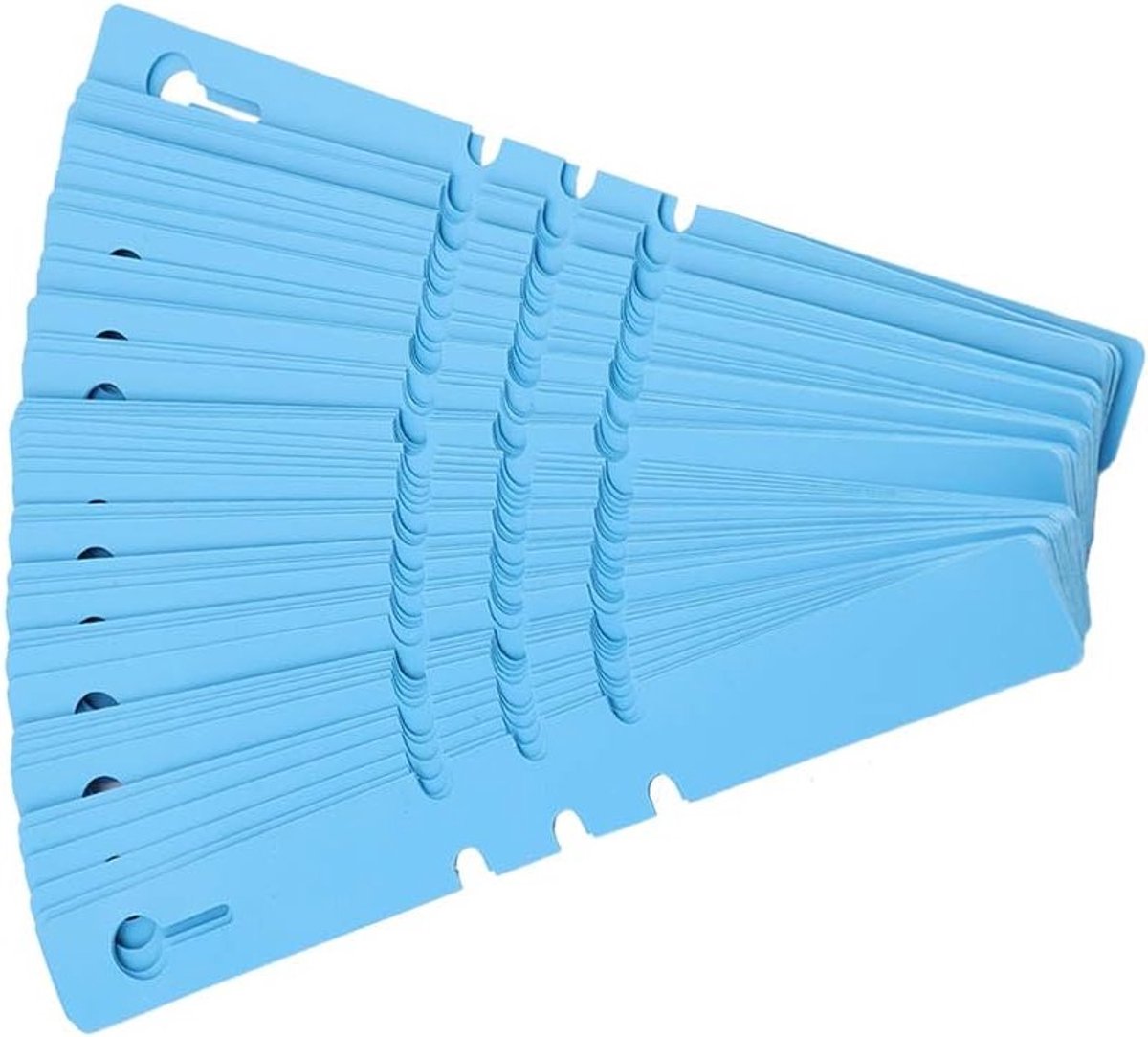 Hangende bloemlabelmarkering voor planten - PVC-tags voor tuin, school en thuisgebruik (blauw)