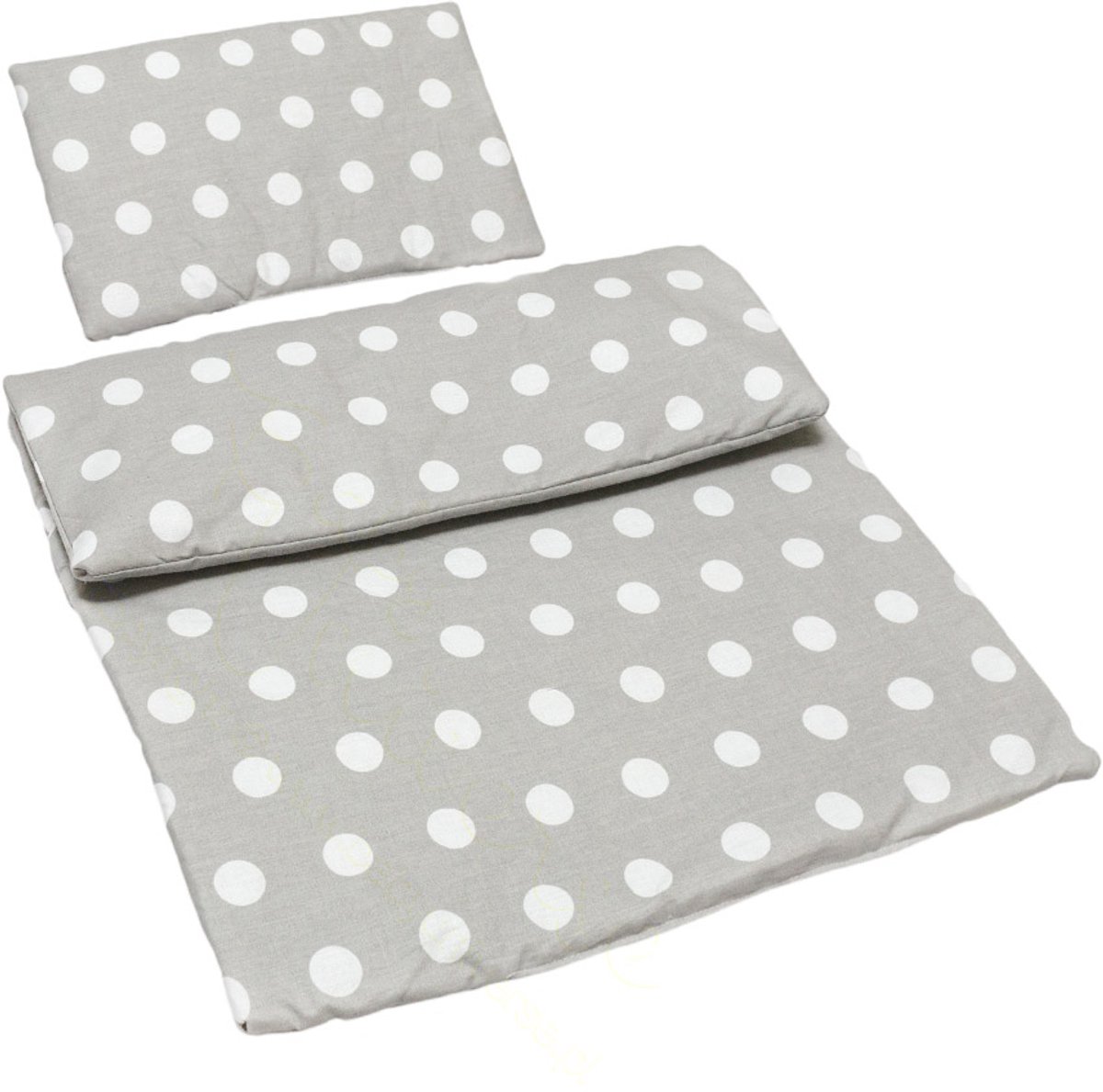 BabyUniverse - Kinderwagenaccessoire - Grijze Stippen - Antiallergisch - 2-Delig