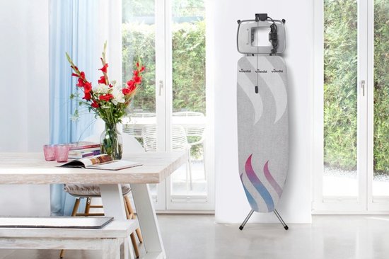 Vileda Total Reflect Strijkplankovertrek - Voor M/L strijkplanken (120-130 x 38-45 cm) - Extra snel strijken - Geen condens