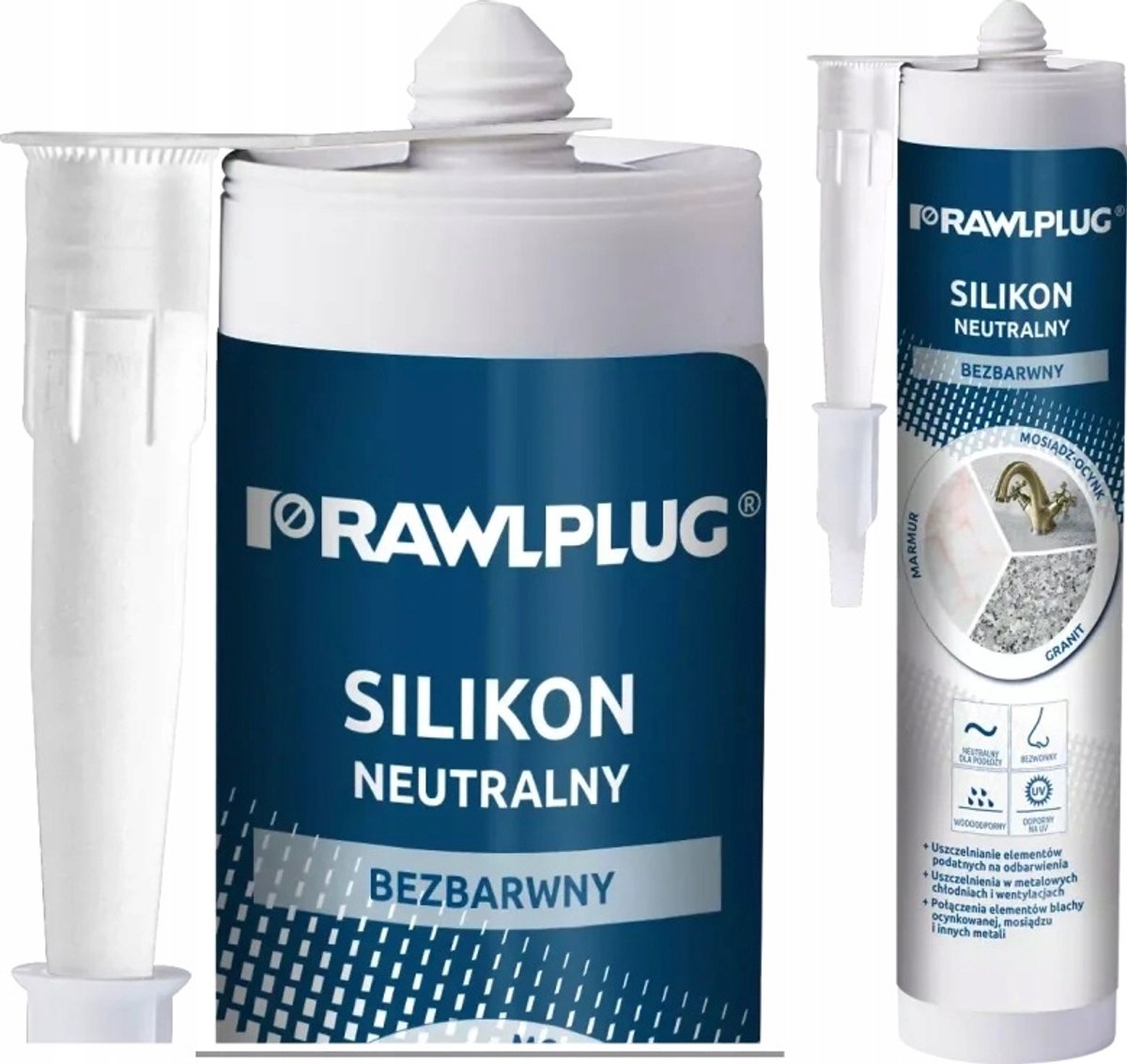 Rawlplug - Neutrale Siliconen Sealant - 300ml - Transparant