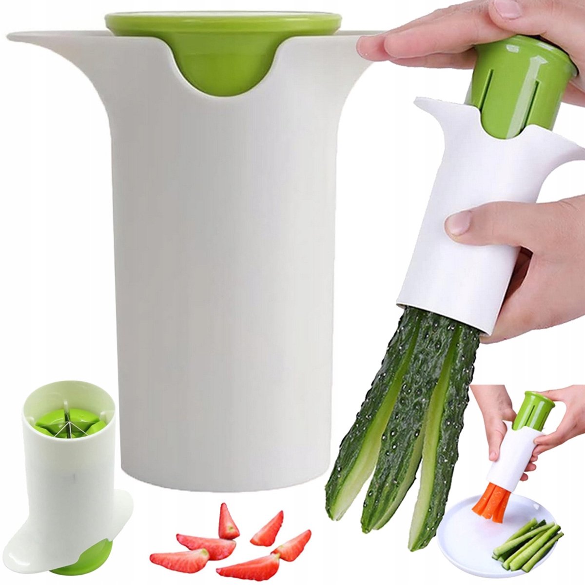 Pingyang Rongrong Serie - Groentesnijder - Roestvrijstaal - Multifunctioneel - Ergonomisch Ontwerp