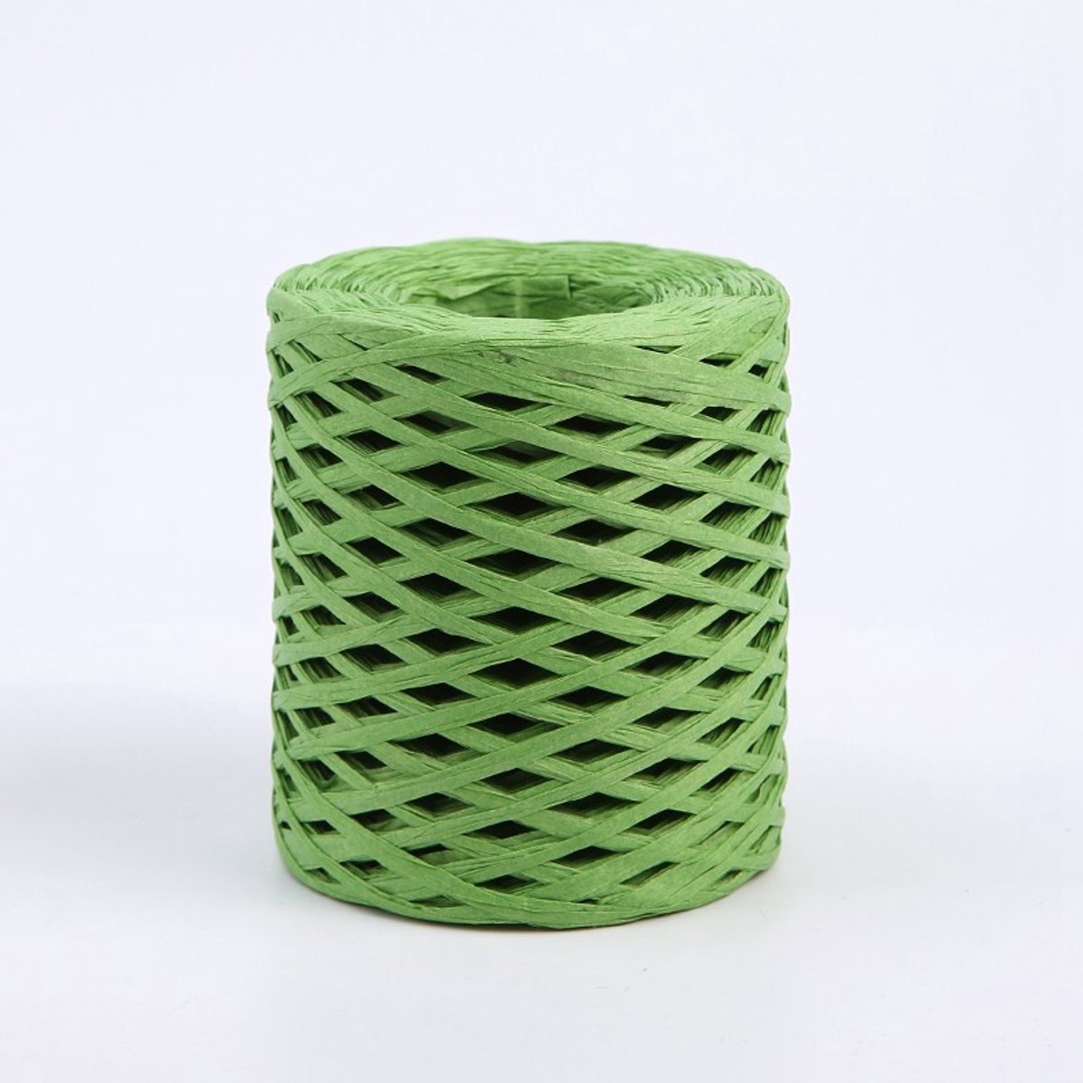 Mech-mech - Synthetische Rafia - Decoratief Touw - Groen - 180m Rol