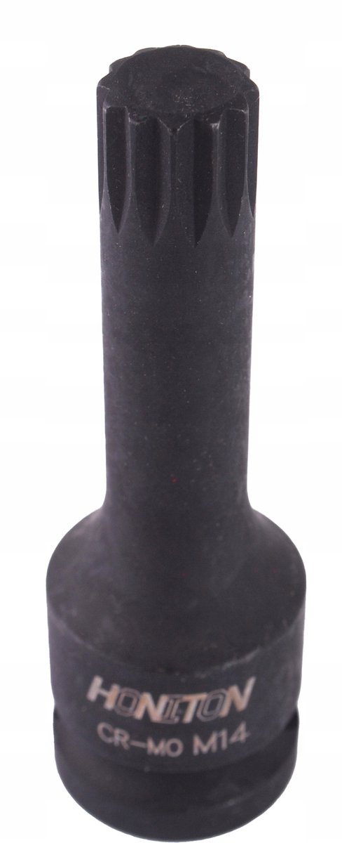 Honiton - 1/2'' Spline Impact Socket - M16 - 78mm - Chroom-molybdeenstaal