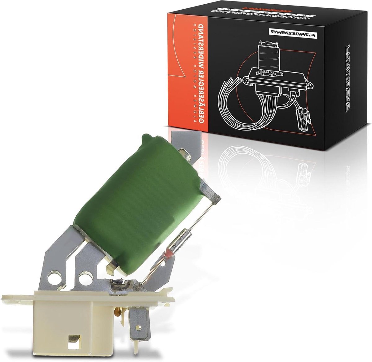 Ventilatorregelaar Weerstandseenheid - Aanjager Weerstand - Auto Verwarming Reparatie - 5 Polen Aansluiting - 9 x 7 x 4 cm