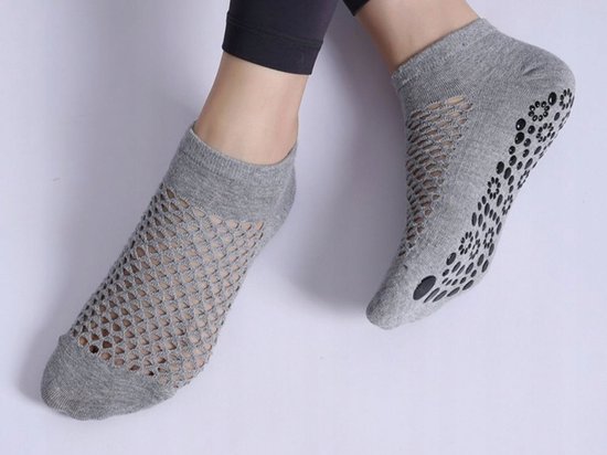 Pingyang Rongrong Handicraft - Sportsokken - Antislip - Ademend - 36-40 — afbeelding 5