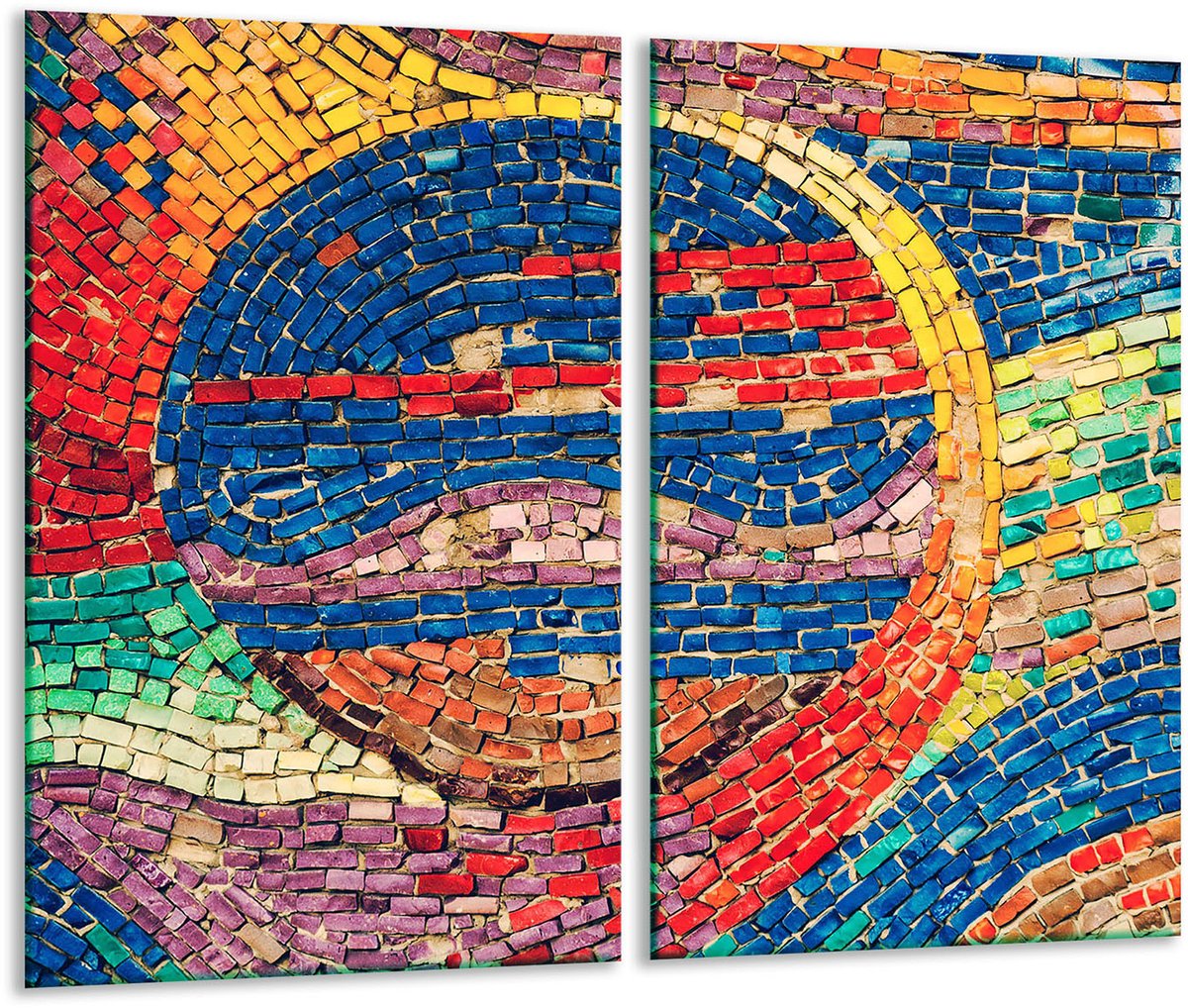 TMK ArtDeko - Snijplank - Glas - 2x 30x52 cm - Inductie