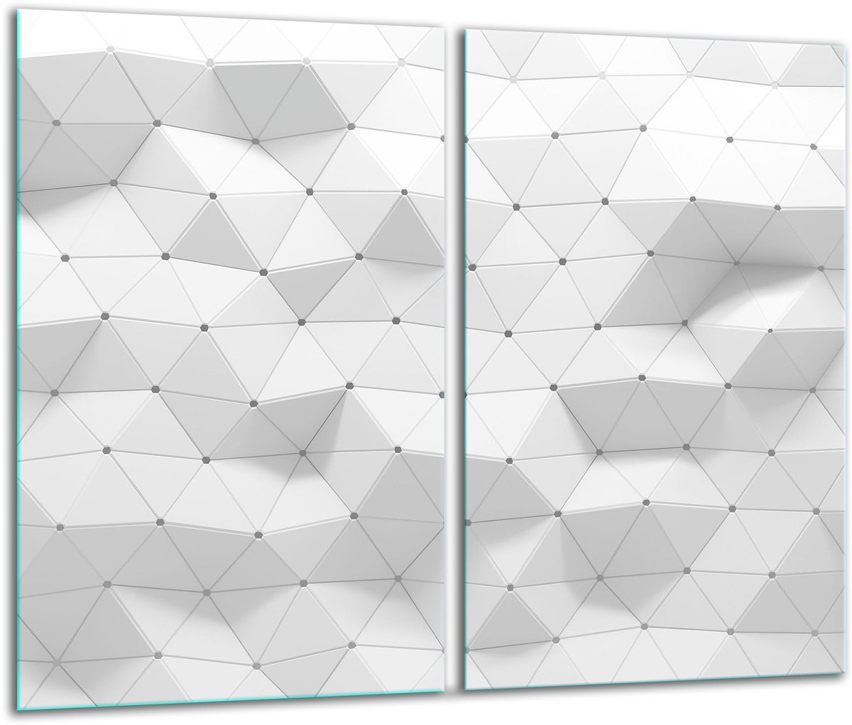 TMK ArtDeko - Snijplank - 30x52 cm - Glas - Bont Kleuren