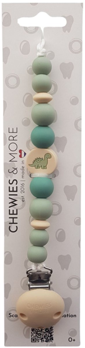 Chewies & More Speenkoord - Chewie Clip - Dino