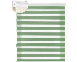Jaloezieën - Raambekleding Gordijn - Zon En Inkijk - Verduisterend - 120 x 210 cm - Groen