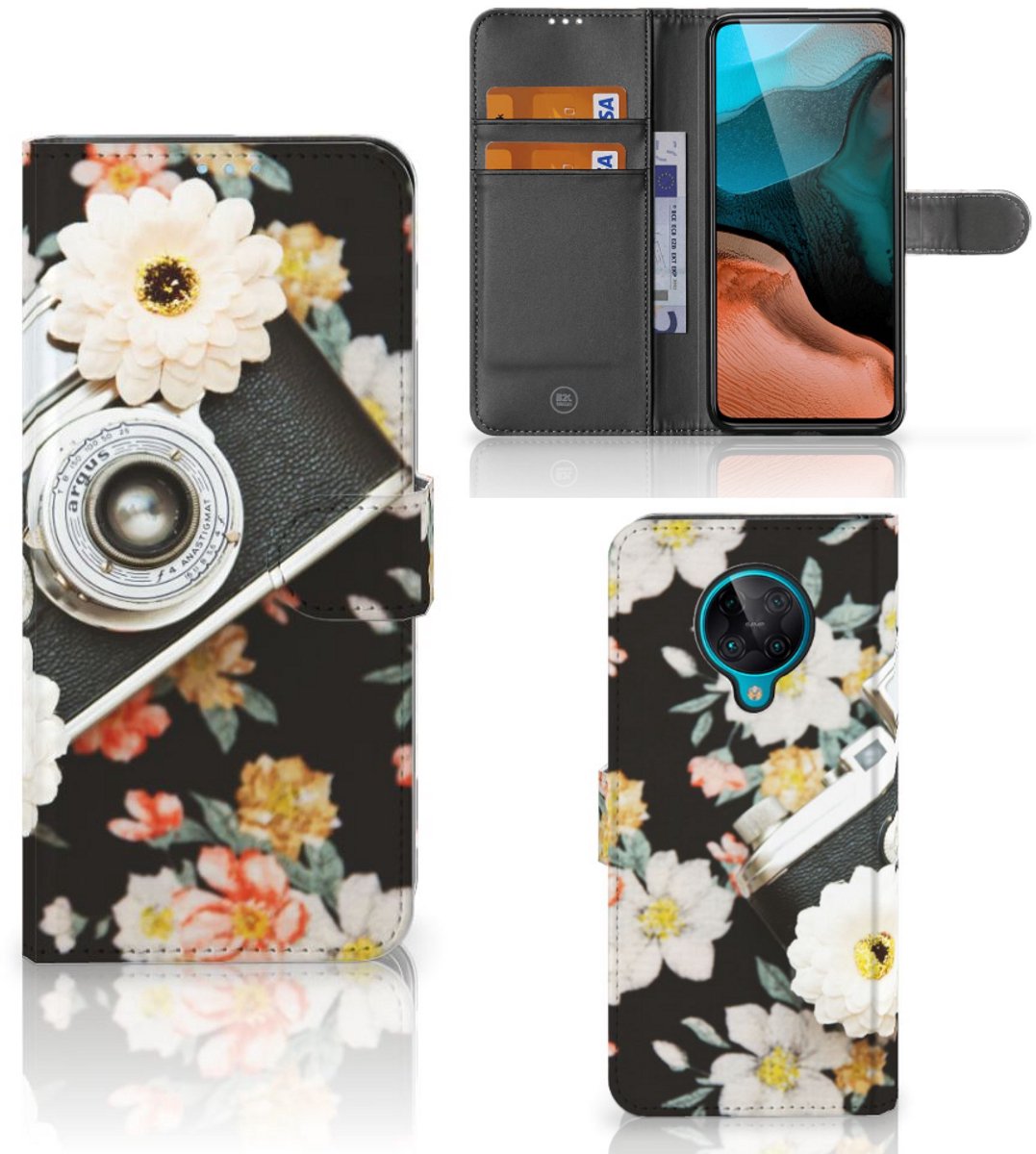 Xiaomi Poco F2 Pro Telefoonhoesje met foto Vintage Camera
