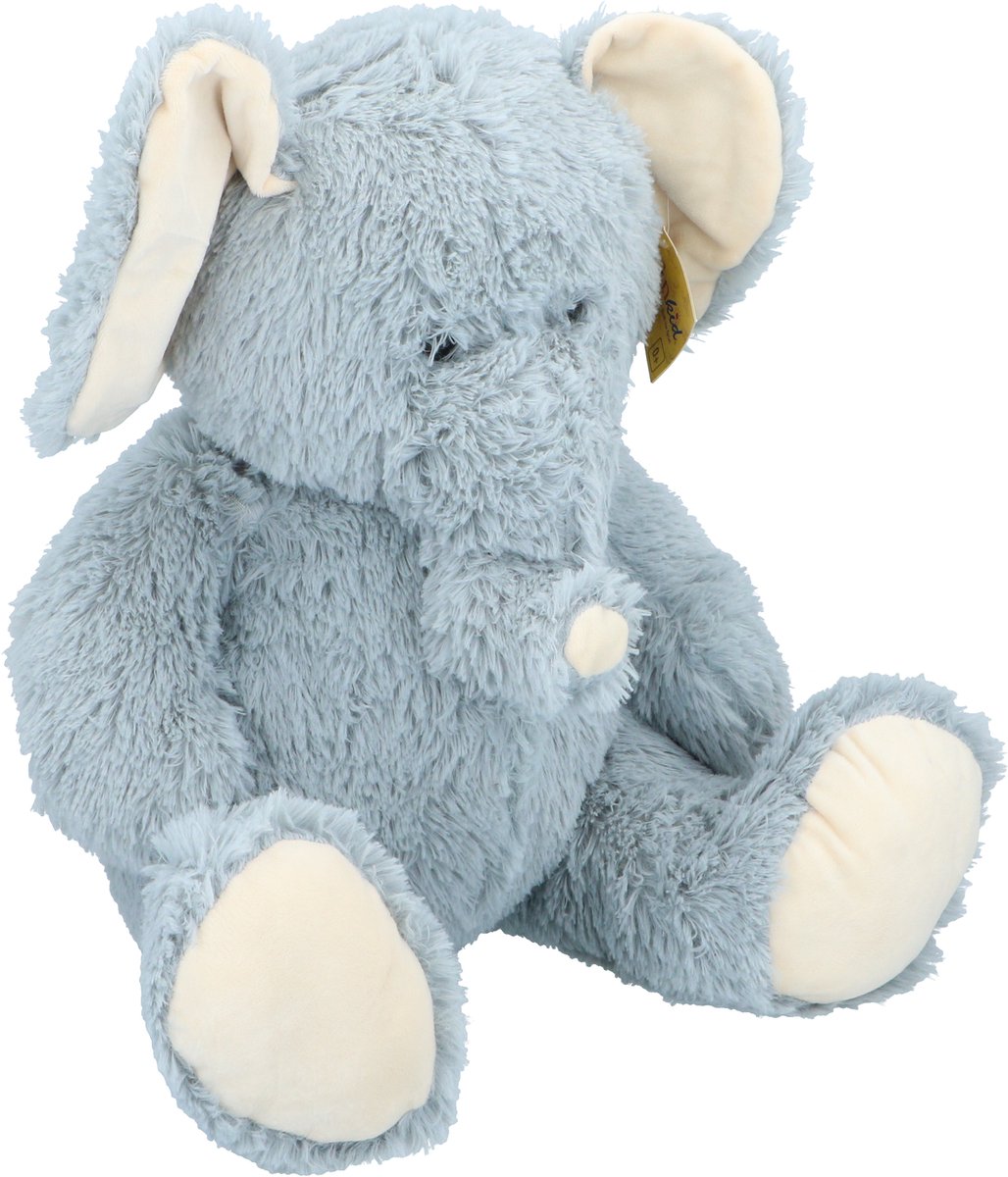 Sunkid Knuffel Olifant - Zachte Knuffel - Pluche Speelgoed - Lichtblauw
