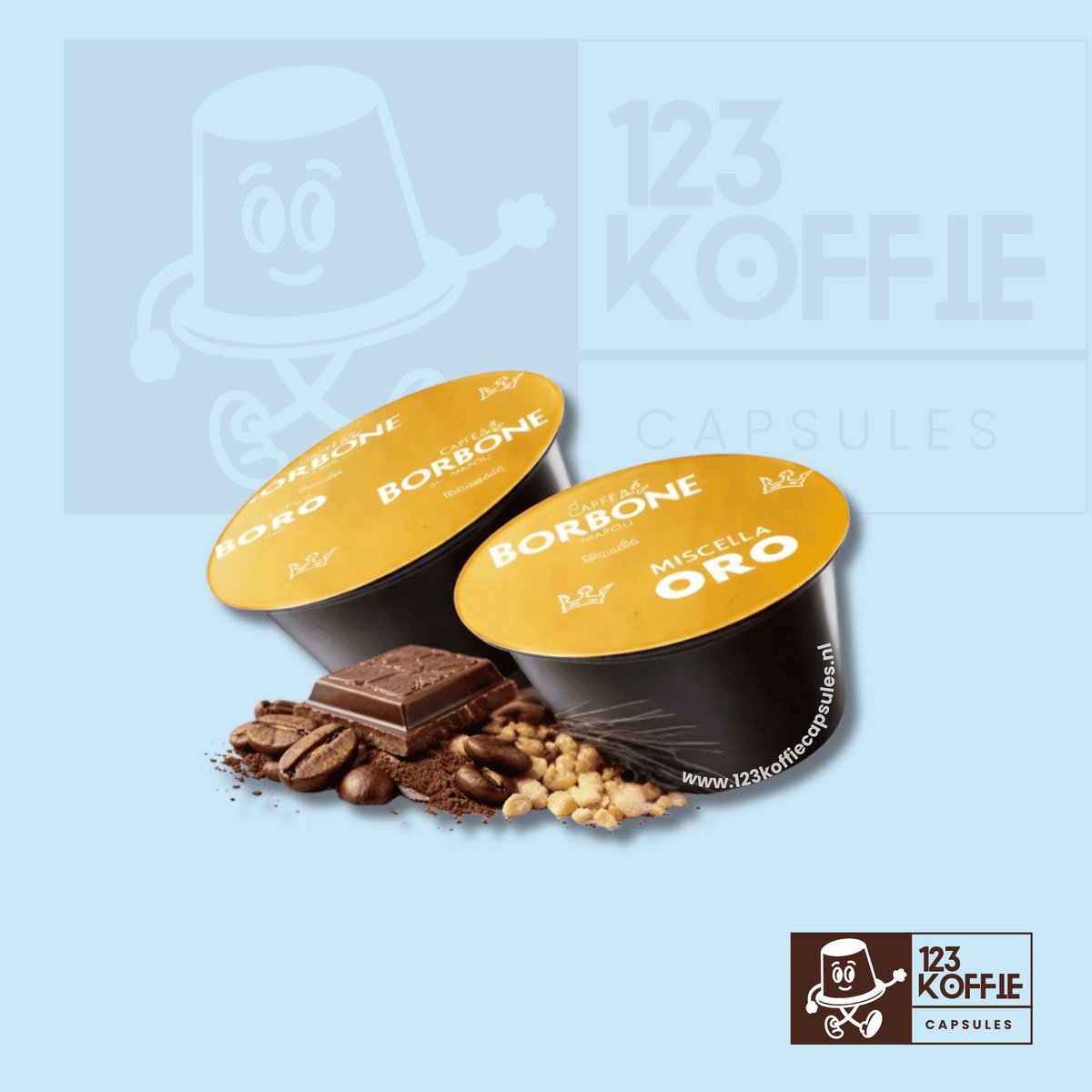 Borbone Oro capsules Dolce Gusto 90 stuks zachte Italiaanse espresso