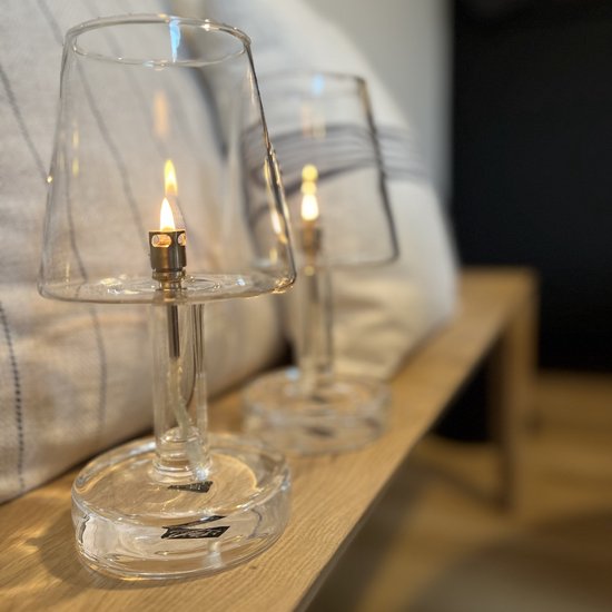 PeriDesign Olielamp Salon - Doorzichtig glas — afbeelding 3