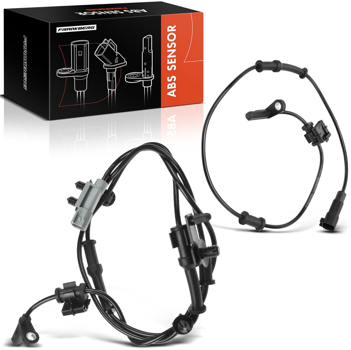 Frankberg 2x ABS Sensor Achteras voor Dodge