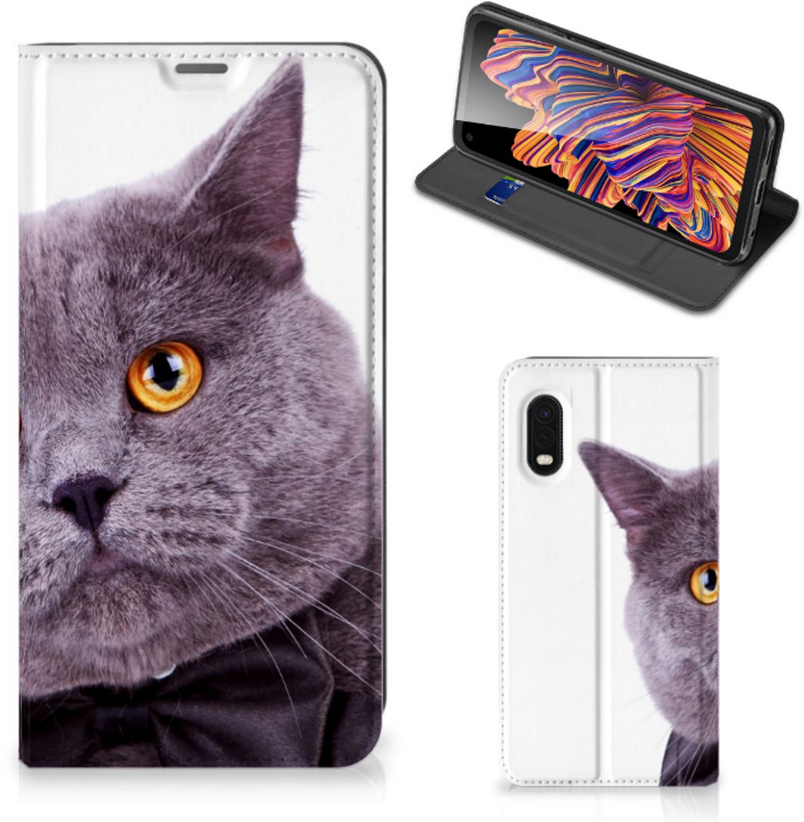 Samsung Xcover Pro Hoesje maken Kat
