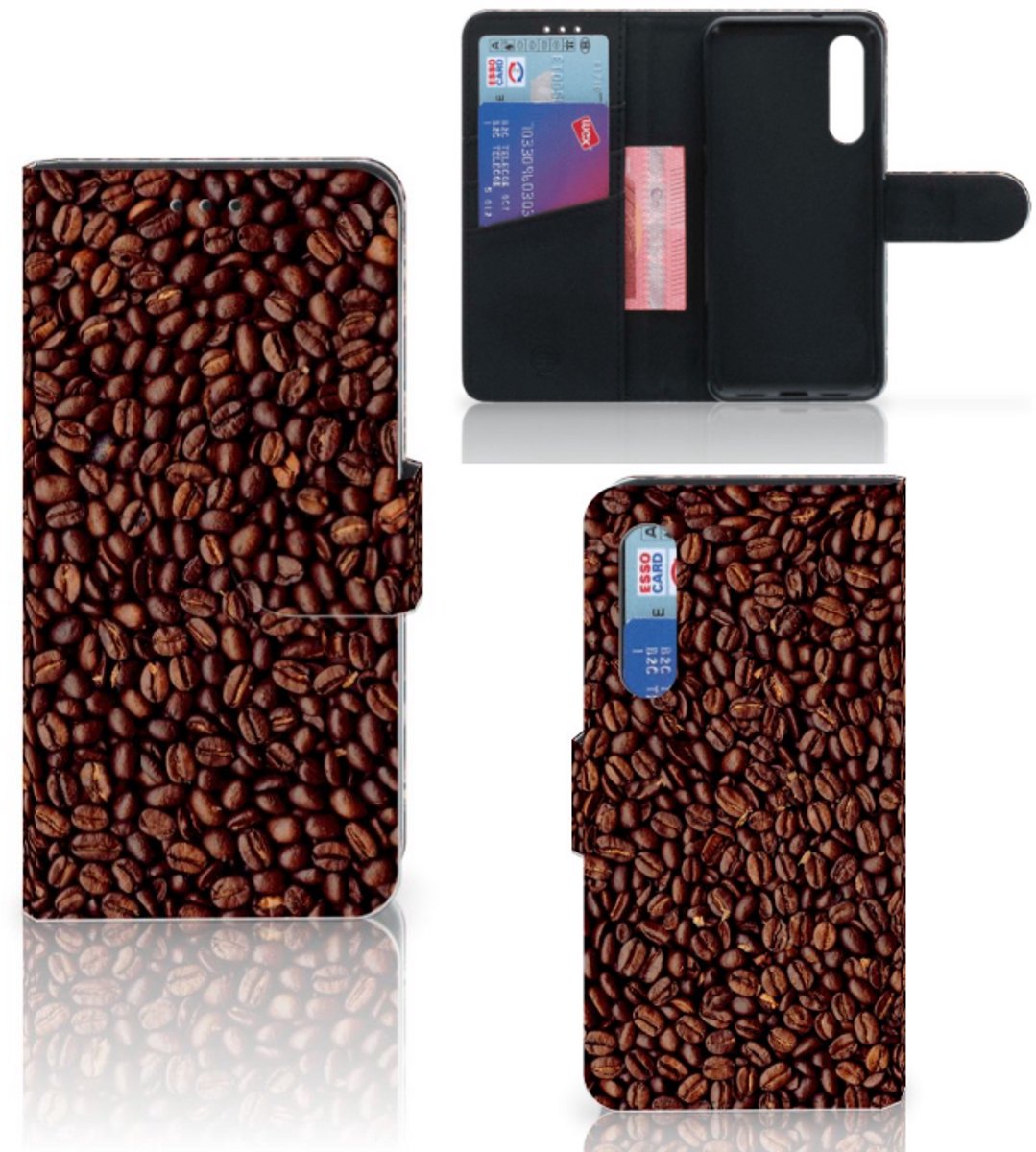 Xiaomi Mi 9 SE Book Cover Koffiebonen