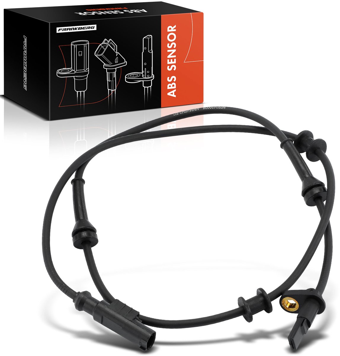 Frankberg 1x ABS-sensor achteras links rechts voor Fiat