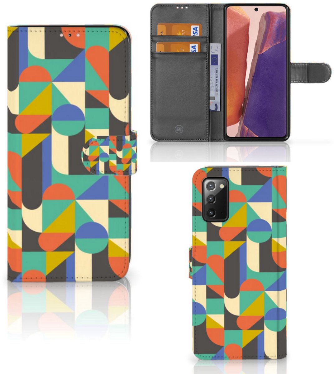 Samsung Galaxy Note 20 Telefoon Hoesje Funky Retro