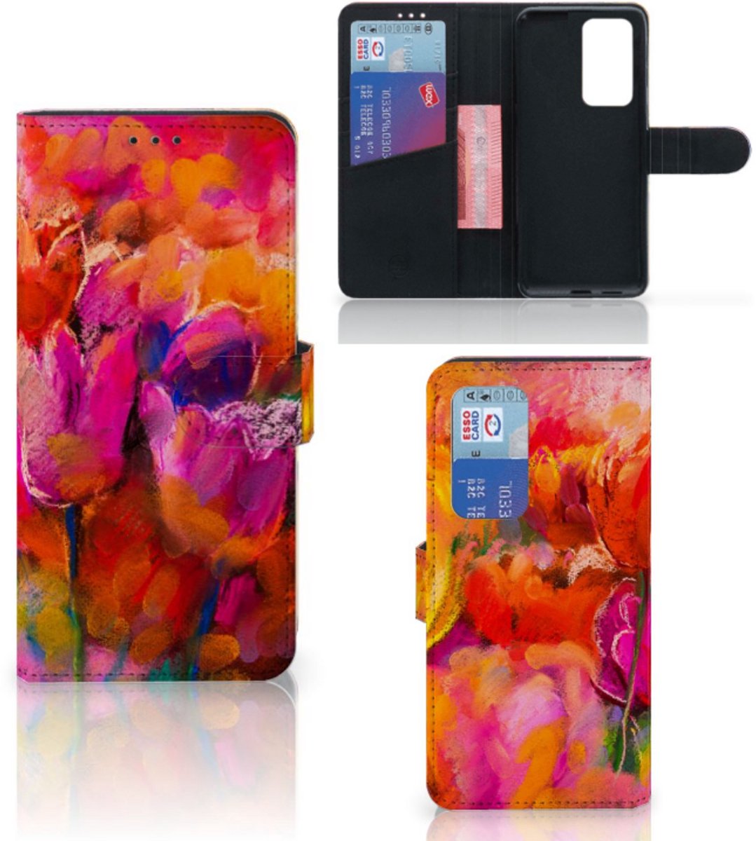 Hoesje Huawei P40 Pro Tulips