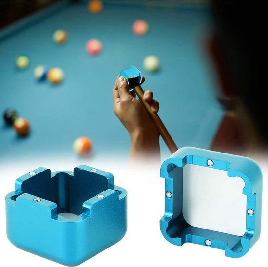 Portable Billiard Cue Chalk Holder, Aluminum Cue-Tip Chalk Holder Mini Crayons Carrying Bag for Billiard Cue Accessory — afbeelding 5