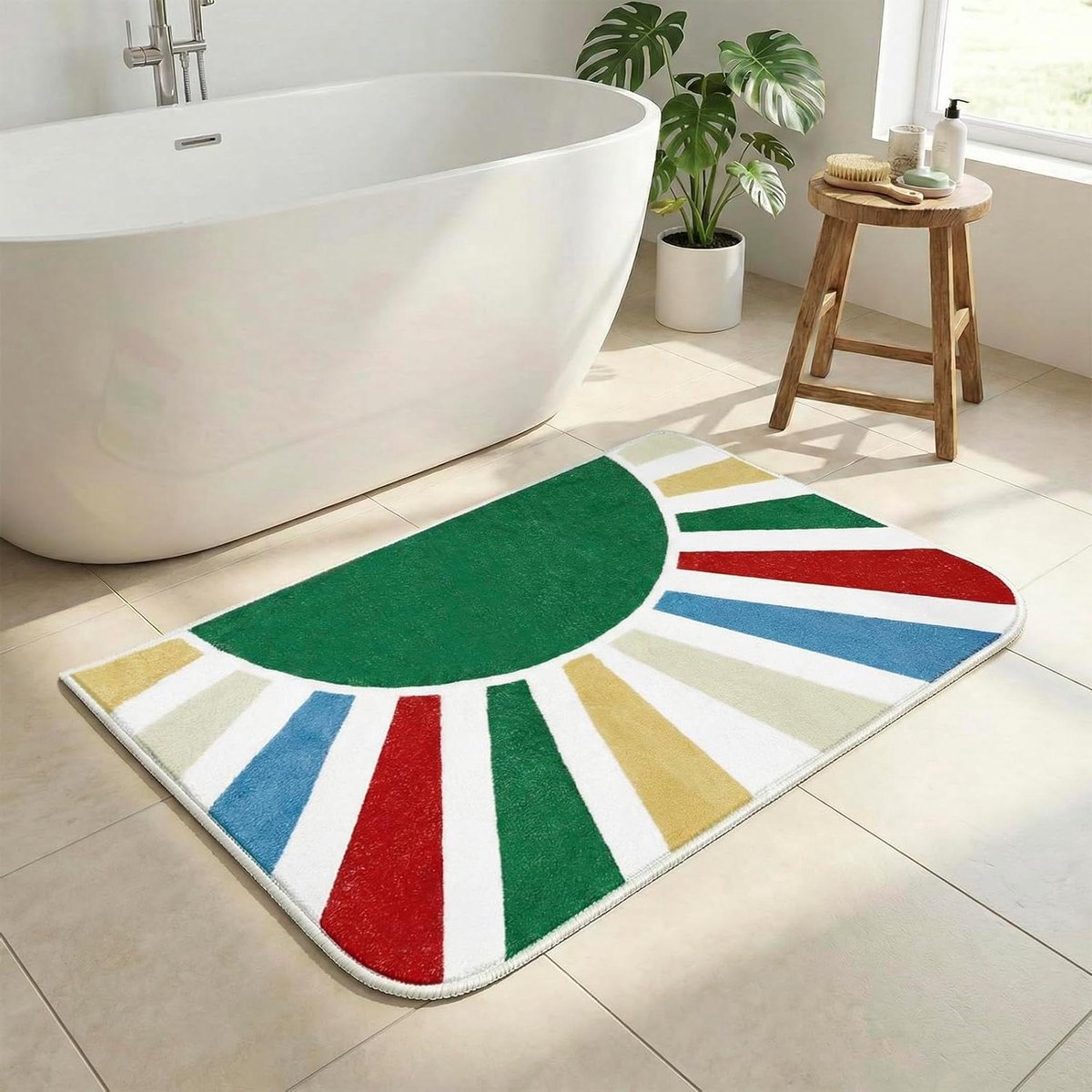 Instaptapijt - Vloerkleed Deurmat - Comfort Binnenshuis - Verbeterde Antislip Achterkant -