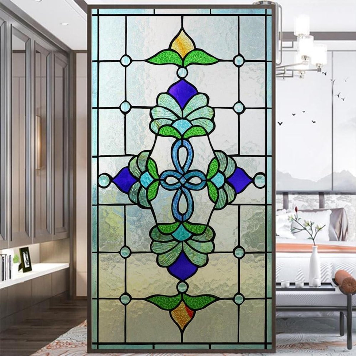 Raamfolie Matglas - Privacyfolie Venster - Decoreren en Privacy - Lijmvrij Statisch Hechtend - 60 x 100 cm - Mat