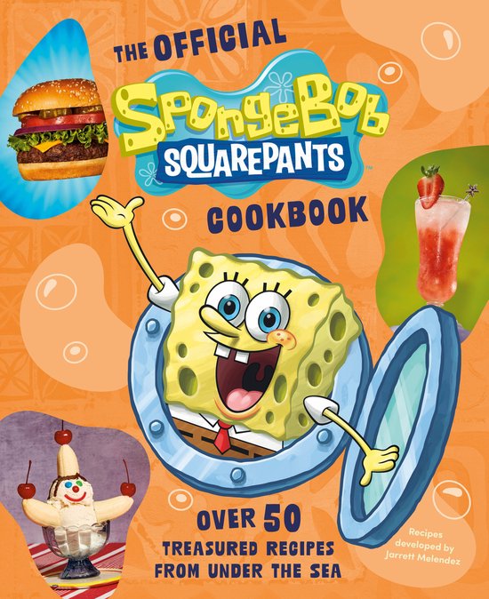 The Official SpongeBob SquarePants Cookbook - cover