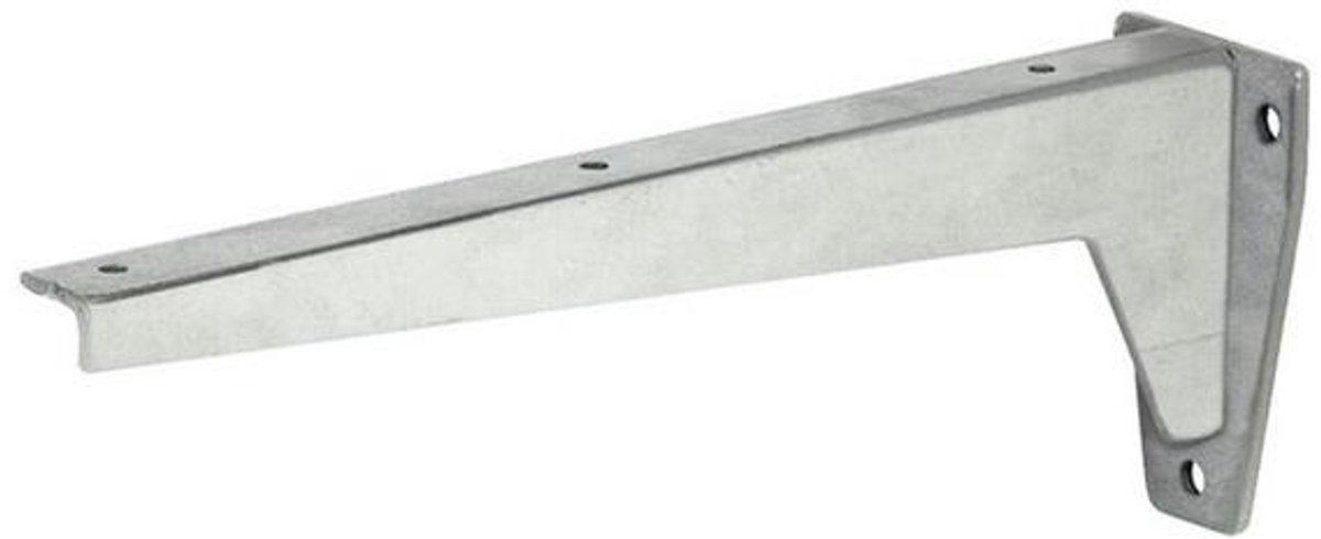 Hebgo plankdrager 200 mm - set van 2 stuks - verzinkt - 150 kg draagvermogen per set - plankendragers voor aan de muur
