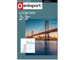 Denksport Puzzelboek Logikwis 2-3*, editie 114