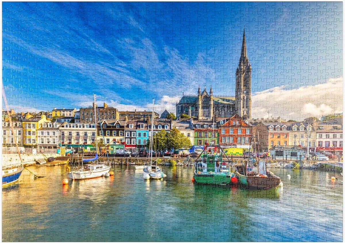 Legpuzzel 1000 Stukjes - Puzzel Galaxy Puzzel - Ontspannen Tijdverdrijf - Hoge Resolutie Print - 1000 Stukjes - Meerdere Kleuren