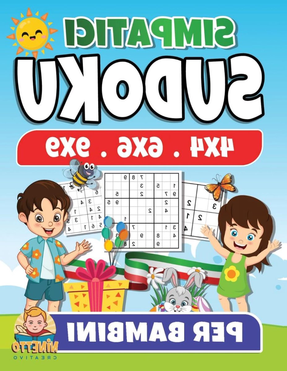 Sudoku Boek Kinderen - Puzzelboek Logica - Hersenen Trainen - Drie Niveaus - 126 Pagina's - Niet Van Toepassing
