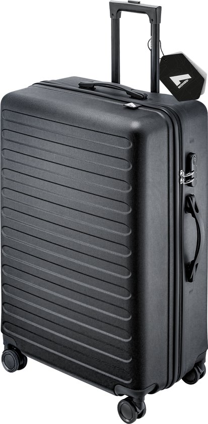 Shop NoBoringSuitcases Handbagage Koffer met 4 wielen en TSA slot (Venetië - Goud - Plattegrond