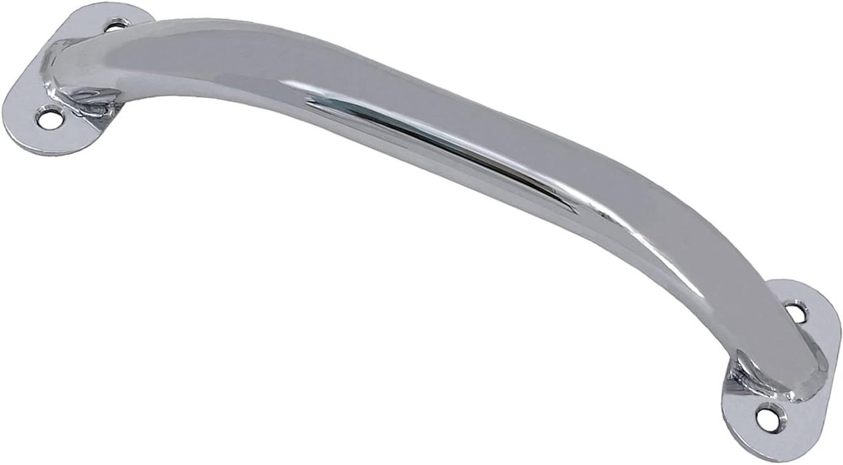 Boot Grijp Handvat - Marine Leuning Handvat - Veiligheid op Dek - 316 Rvs Materiaal - 23 cm Lengte - Zilverkleurig