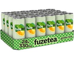 Tray Fuze tea - Green - 24x33cl