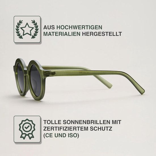 Baby Zonnebril - Peuter Bril - Bescherming Zonnige Dagen - Gepolariseerde Lenzen - 0-1.5 Jaar - Blauw — afbeelding 5