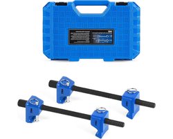 Orion Motor Tech Macpherson Strut Spring Compressor Tool Kit met 10,6" bereik, Dual Heavy Duty Coil Spring Compressor Tools met 1/2" Square Drive, 13/16" Hex Auto Tool Set voor ophangwerk, blauw