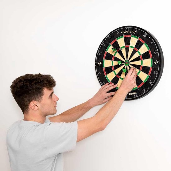 Dartbord - Trainingsbord Darts - Bar Spelletjes Spelen - Professionele Kwaliteit - 45.7 x 45.7 cm - Niet gespecificeerd — afbeelding 4