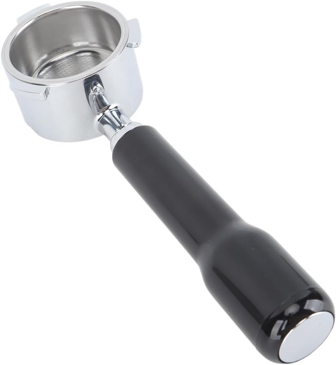 Professionele Koffieportafilter 51 mm met 3 Oren en RVS Filtermandje voor Perfecte Espresso